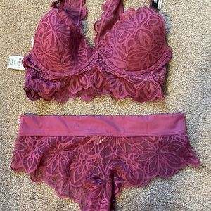 Victoria’s Secret Pink lingerie set